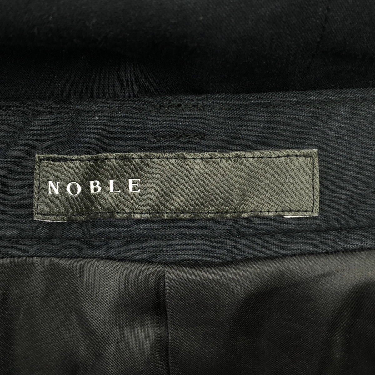 NOBLE / ノーブル コットンリネンAラインマキシスカート