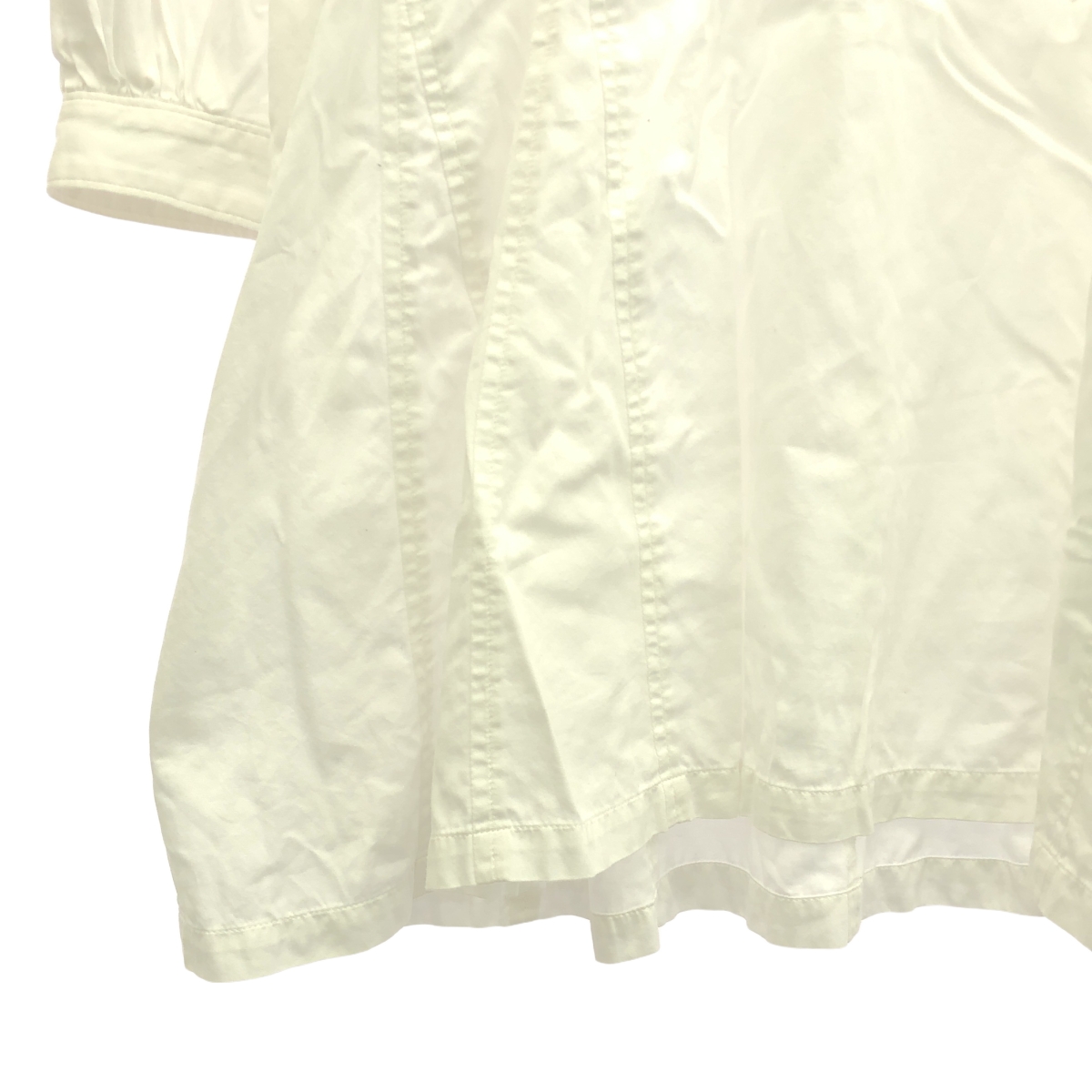 COMME des GARCONS COMME des GARCONS / コムコム コットン キーネック プルオーバーブラウス シャツ