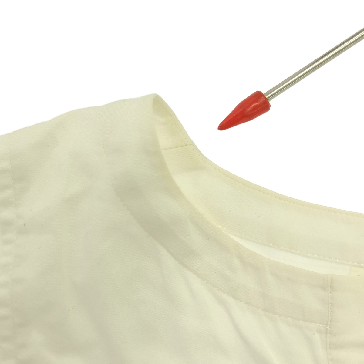 COMME des GARCONS COMME des GARCONS / コムコム コットン キーネック プルオーバーブラウス シャツ