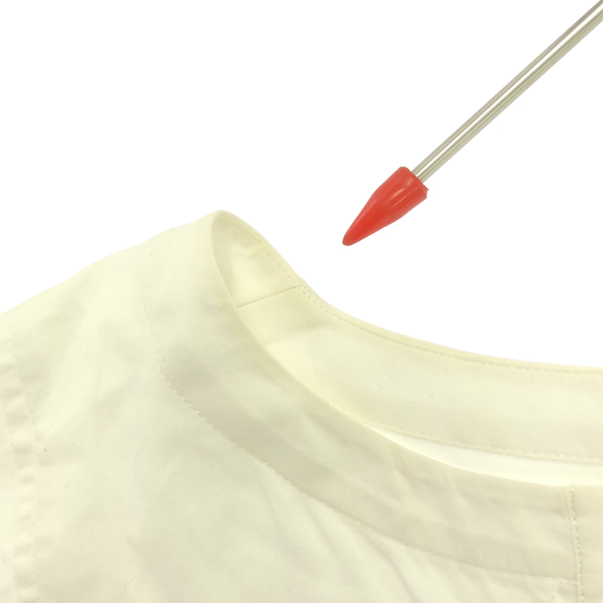 COMME des GARCONS COMME des GARCONS / コムコム コットン キーネック プルオーバーブラウス シャツ