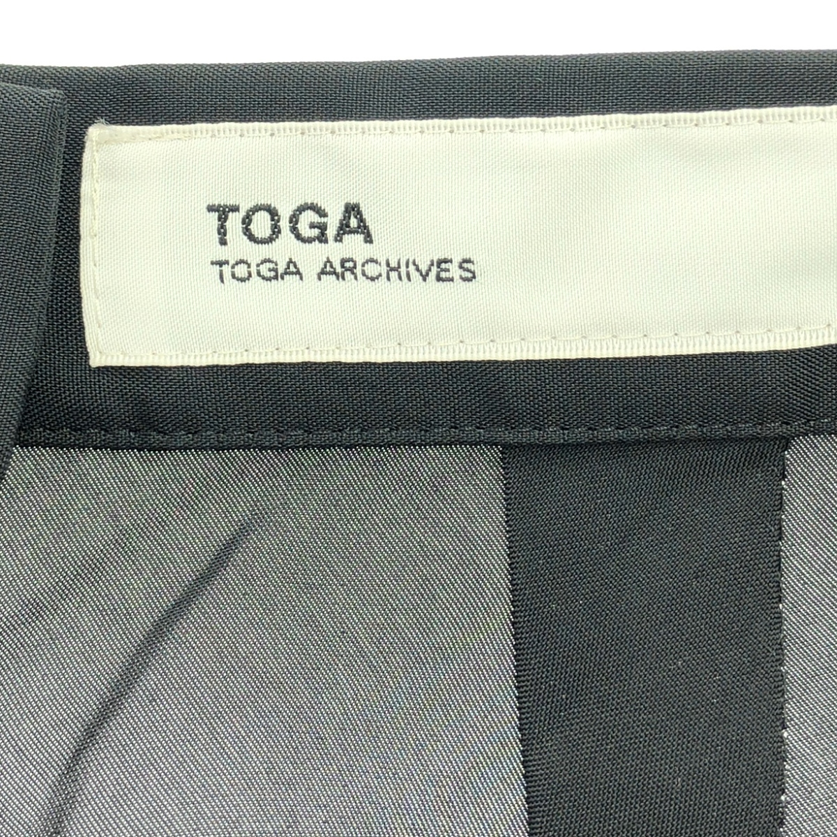 TOGA / トーガ レイヤード メッシュ プリーツ ロングスカート