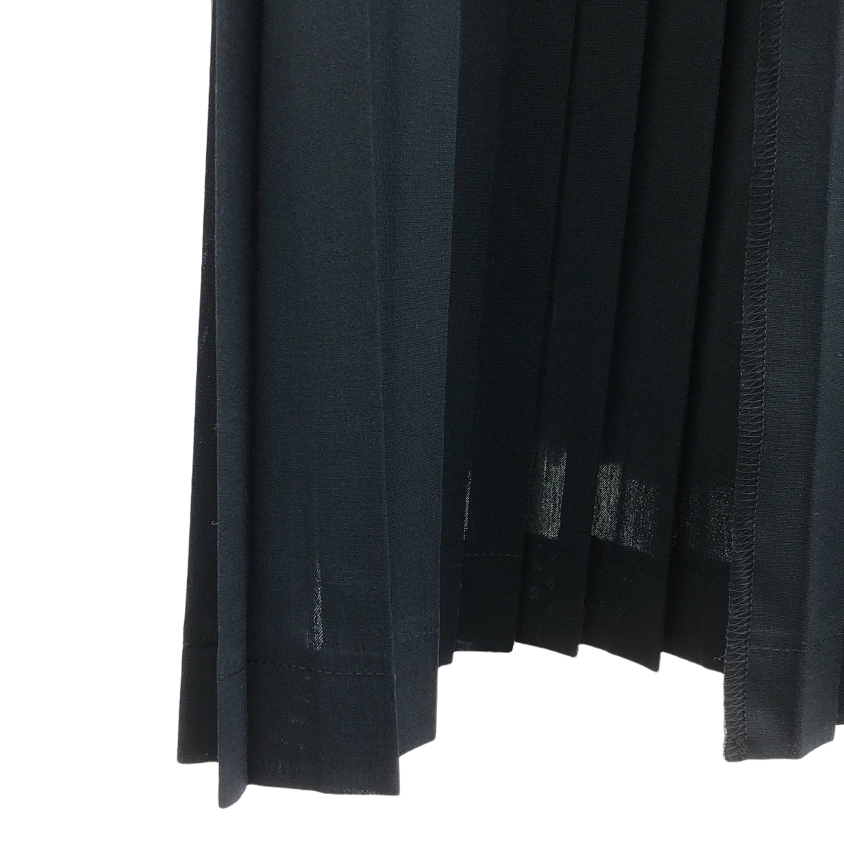 tricot COMME des GARCONS / トリココムデギャルソン ジャガード プリーツ ドッキング ノーカラー コート