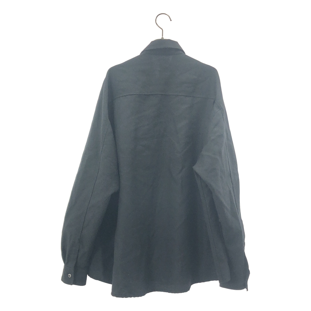 Name. / ネーム オフスケールウール フライフロントシャツ