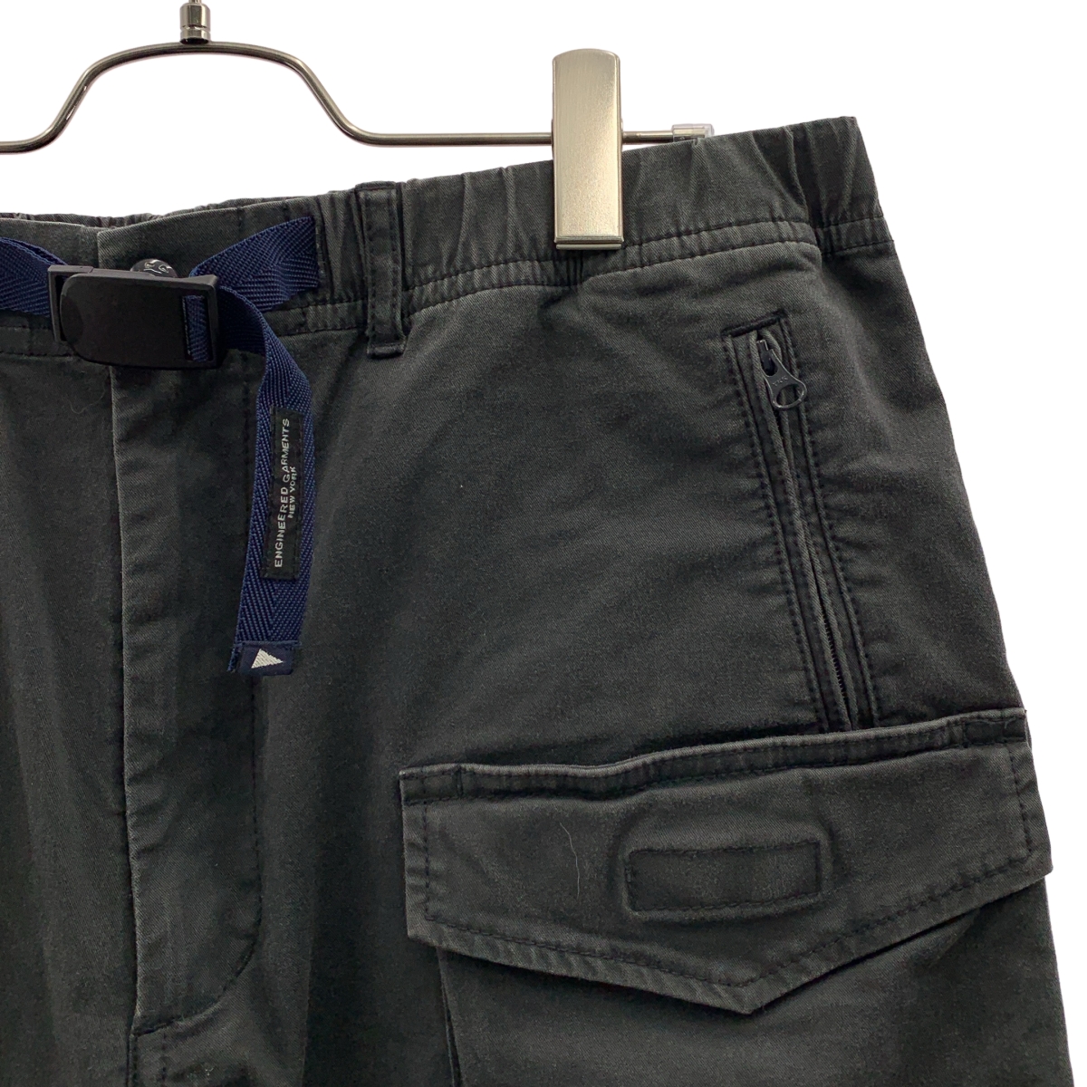 Engineered Garments / エンジニアドガーメンツ × Pilgrim Surf+Supply ベルテッド 裾ジップ パンツ