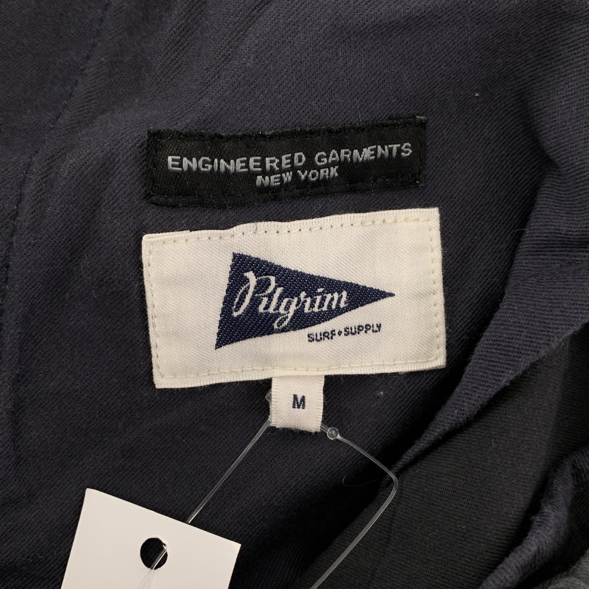 Engineered Garments / エンジニアドガーメンツ × Pilgrim Surf+Supply ベルテッド 裾ジップ パンツ