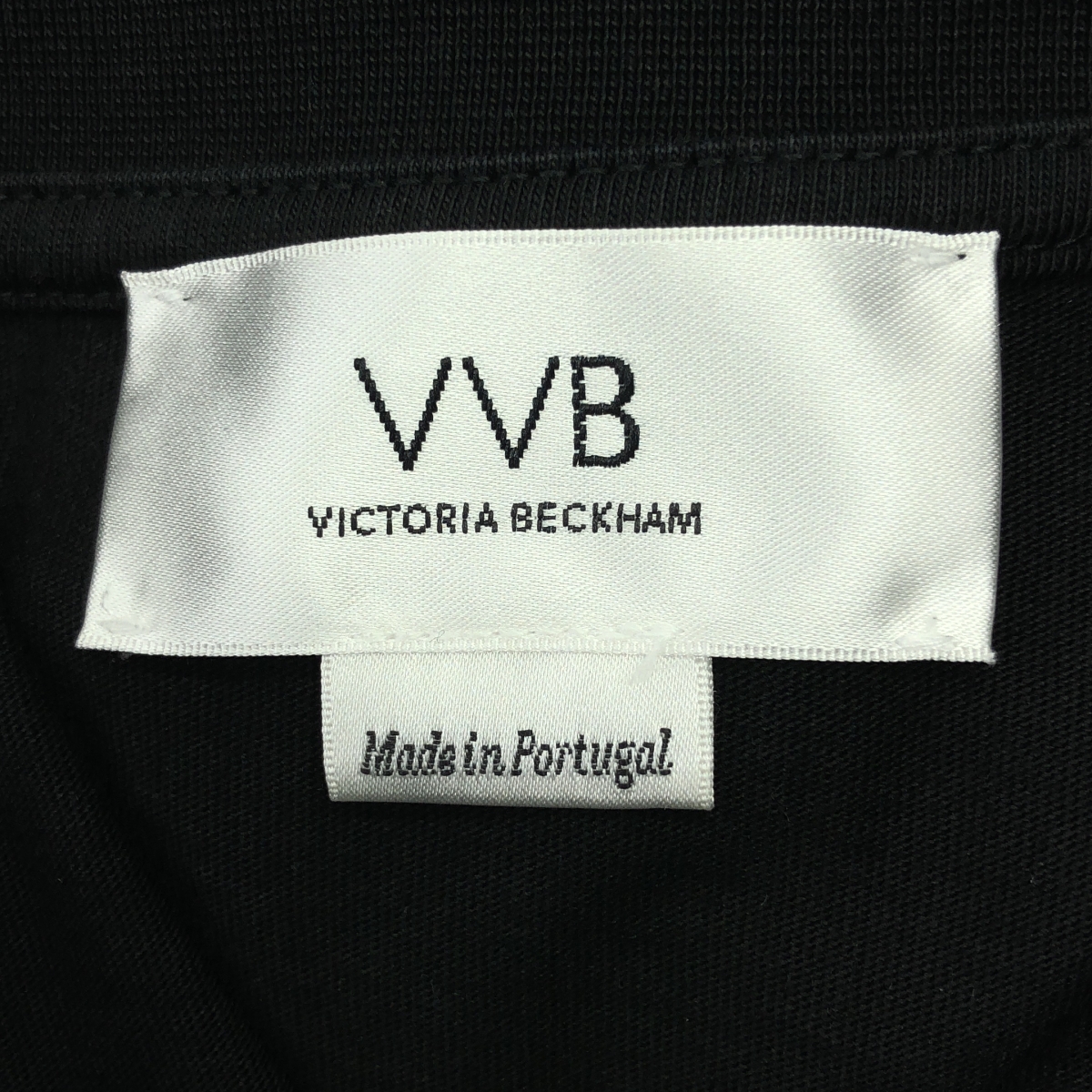 VICTORIA BECKHAM / ヴィクトリアベッカム コットン ロゴ クルーネック カットソー