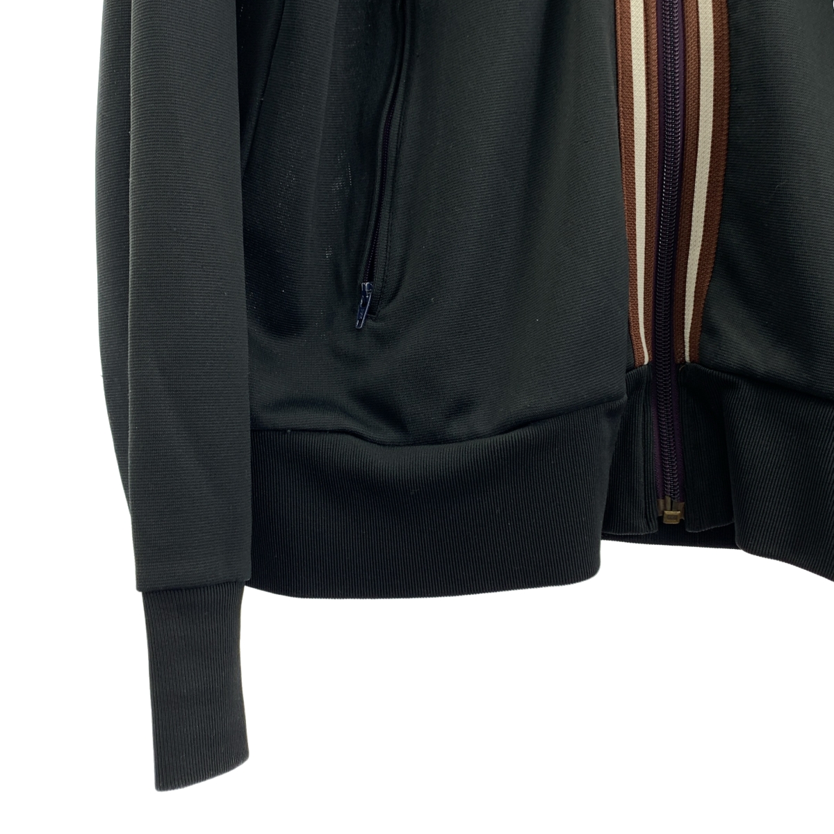 COMME des GARCONS HOMME / コムデギャルソンオム 製品染め ポリエステル ジャージー フロントライン トラックジャケット