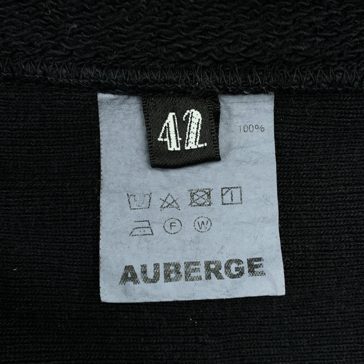 AUBERGE / オーベルジュ コットン 製品染め スウェット