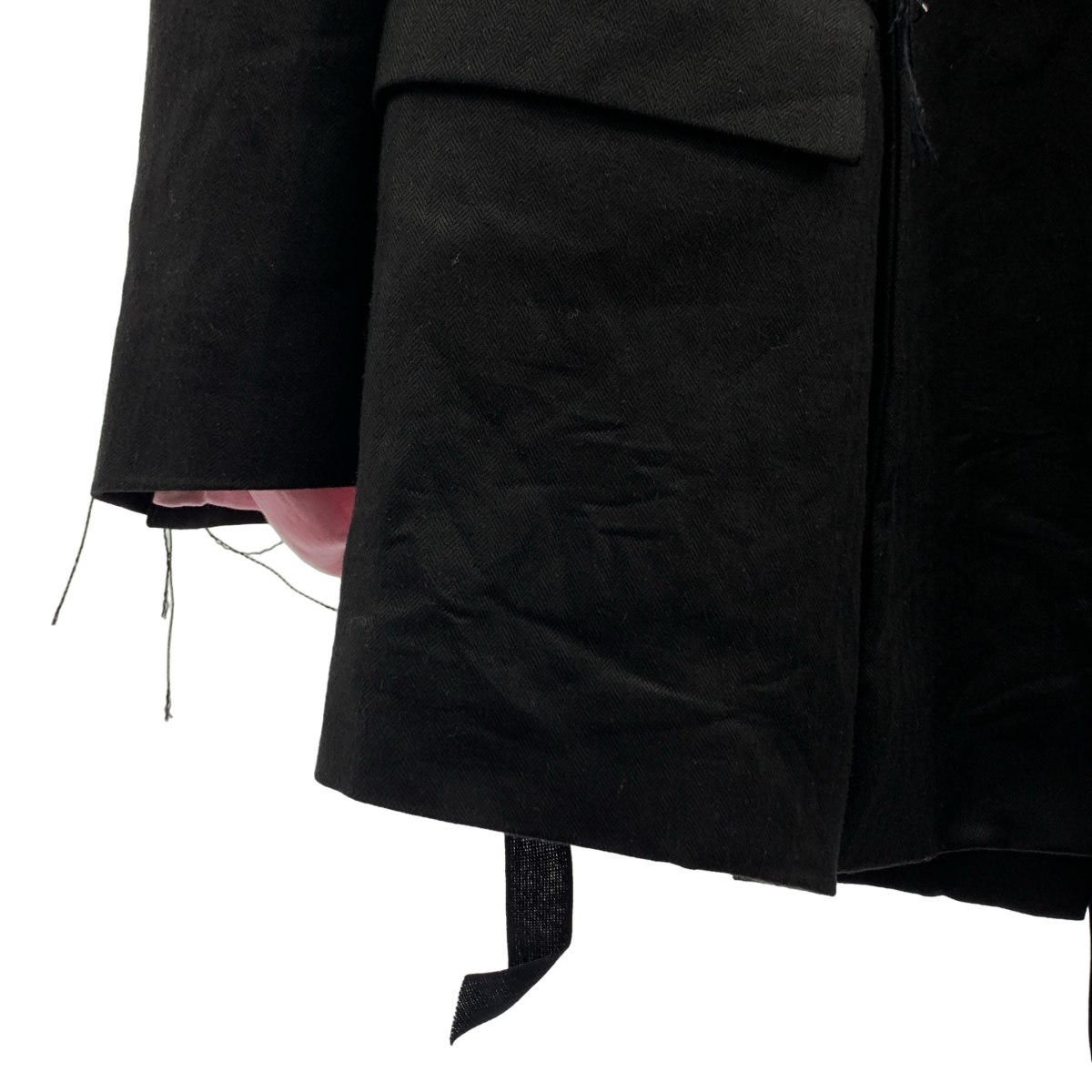 ARCHIVIO J.M.Ribot / アルキビオジェイエムリボット HERRING BONE LINEN / リネン コサージュ付 ジャケット