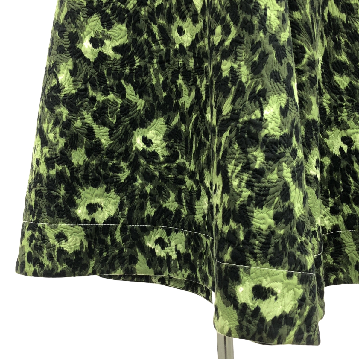 MARNI / マルニ コットン 総柄 ベルト フレアスカート