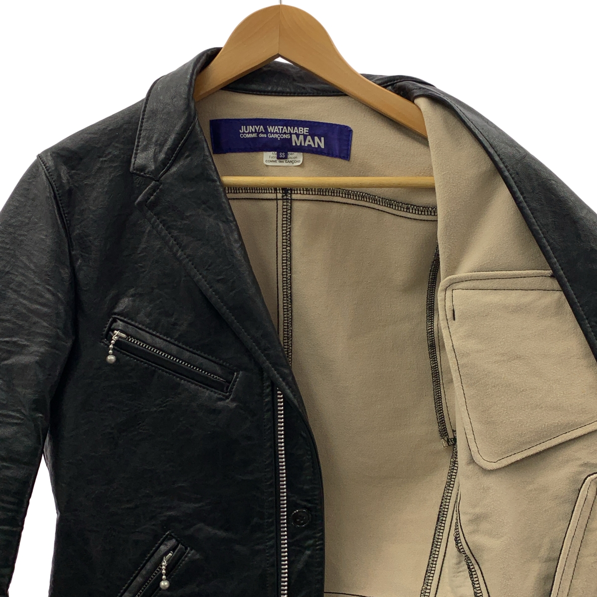 JUNYAWATANABE COMMEdesGARCONS MAN / ジュンヤワタナベマン ライダースジャケット