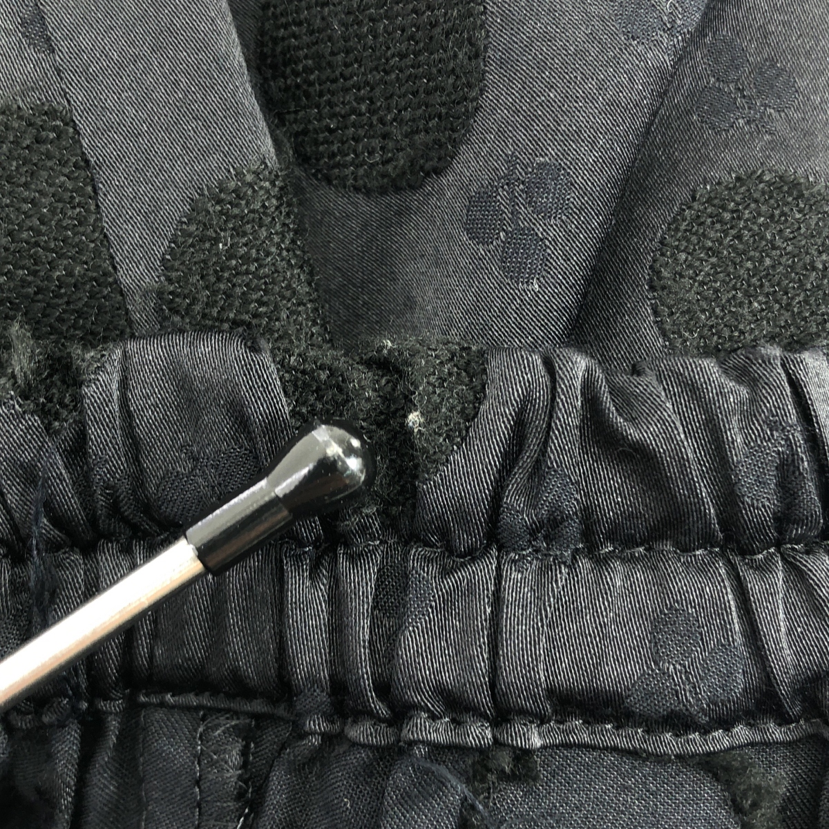 tricot COMME des GARCONS / トリココムデギャルソン ドット ギャザー ワイド イージー パンツ