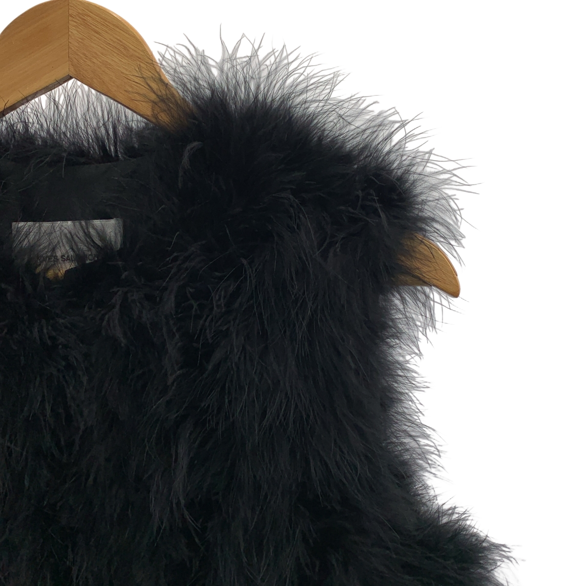 YVES SALOMON / イヴサロモン フェザーファー ジレ ベスト