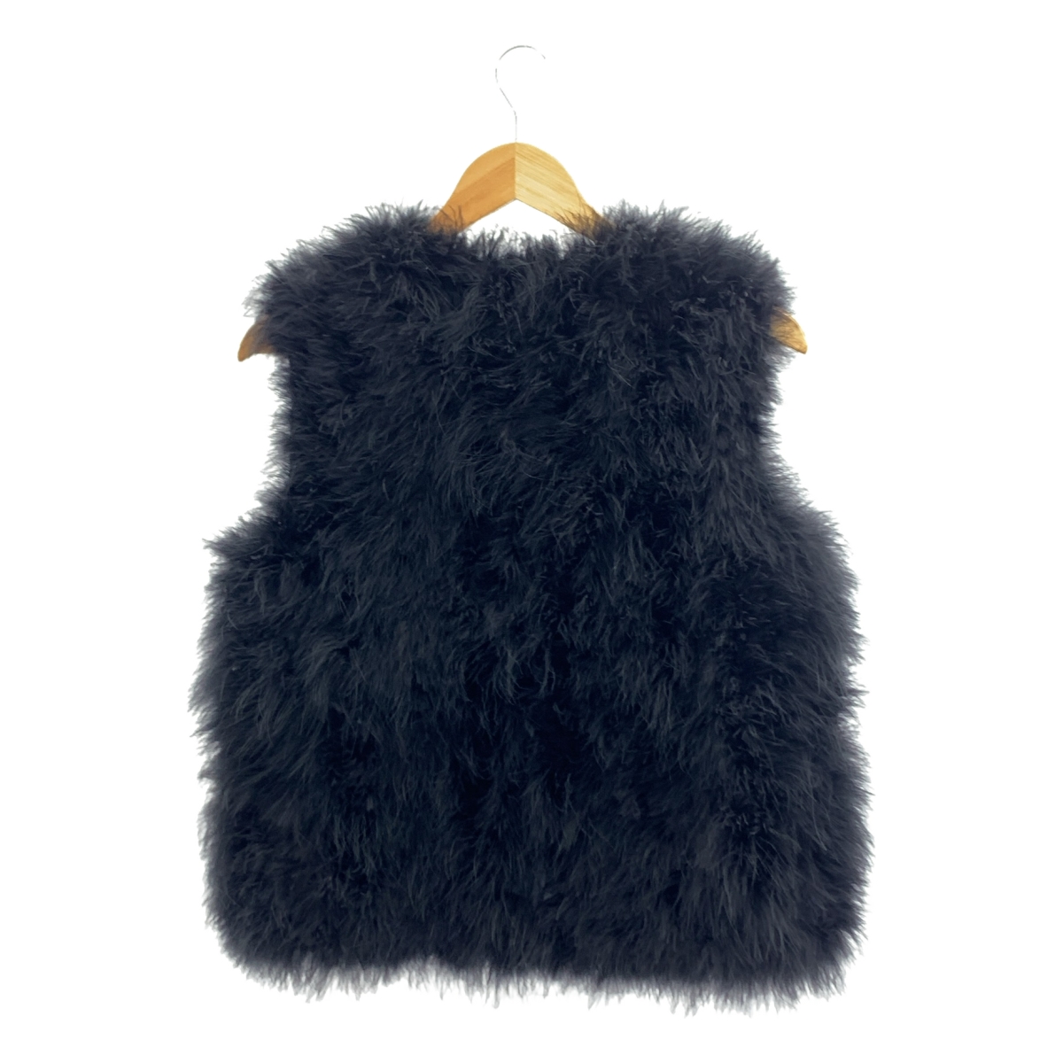 YVES SALOMON / イヴサロモン フェザーファー ジレ ベスト