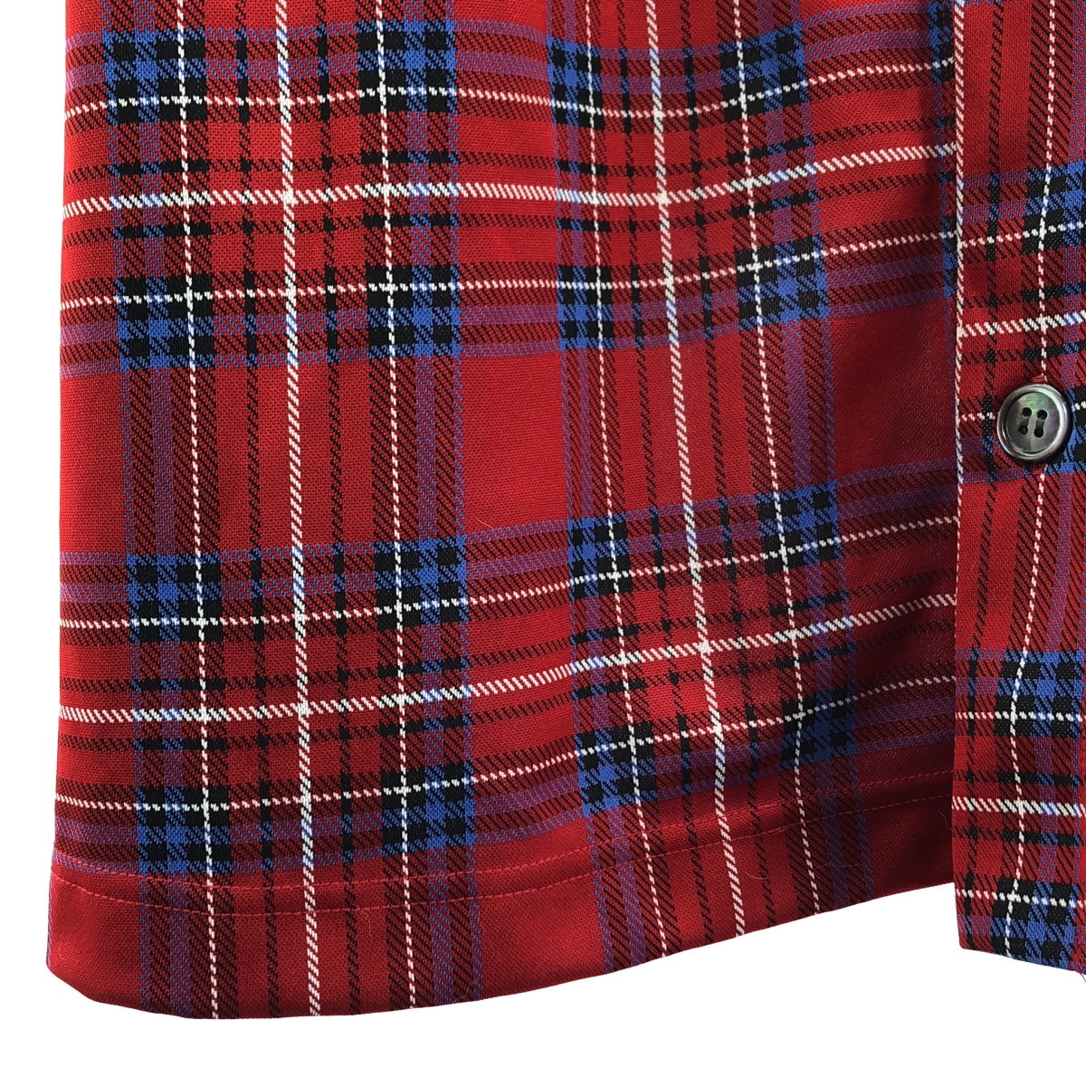 COMME des GARCONS HOMME PLUS / コムデギャルソンオムプリュス チェック ノルディック 切替 ロング カーディガン シャツ