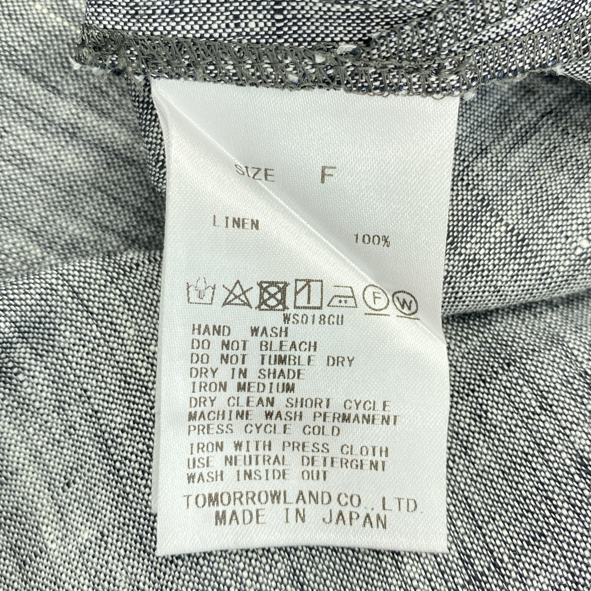 GALERIE VIE / ギャルリーヴィー リネンポプリン バンドカラーロングワンピース