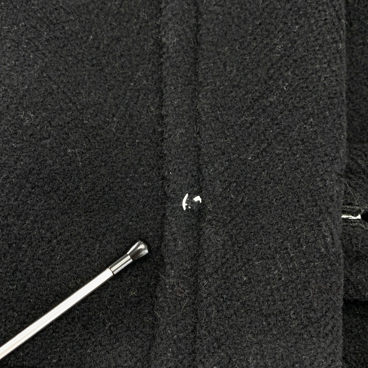 HYKE / ハイク ウール メルトン ダッフル コート