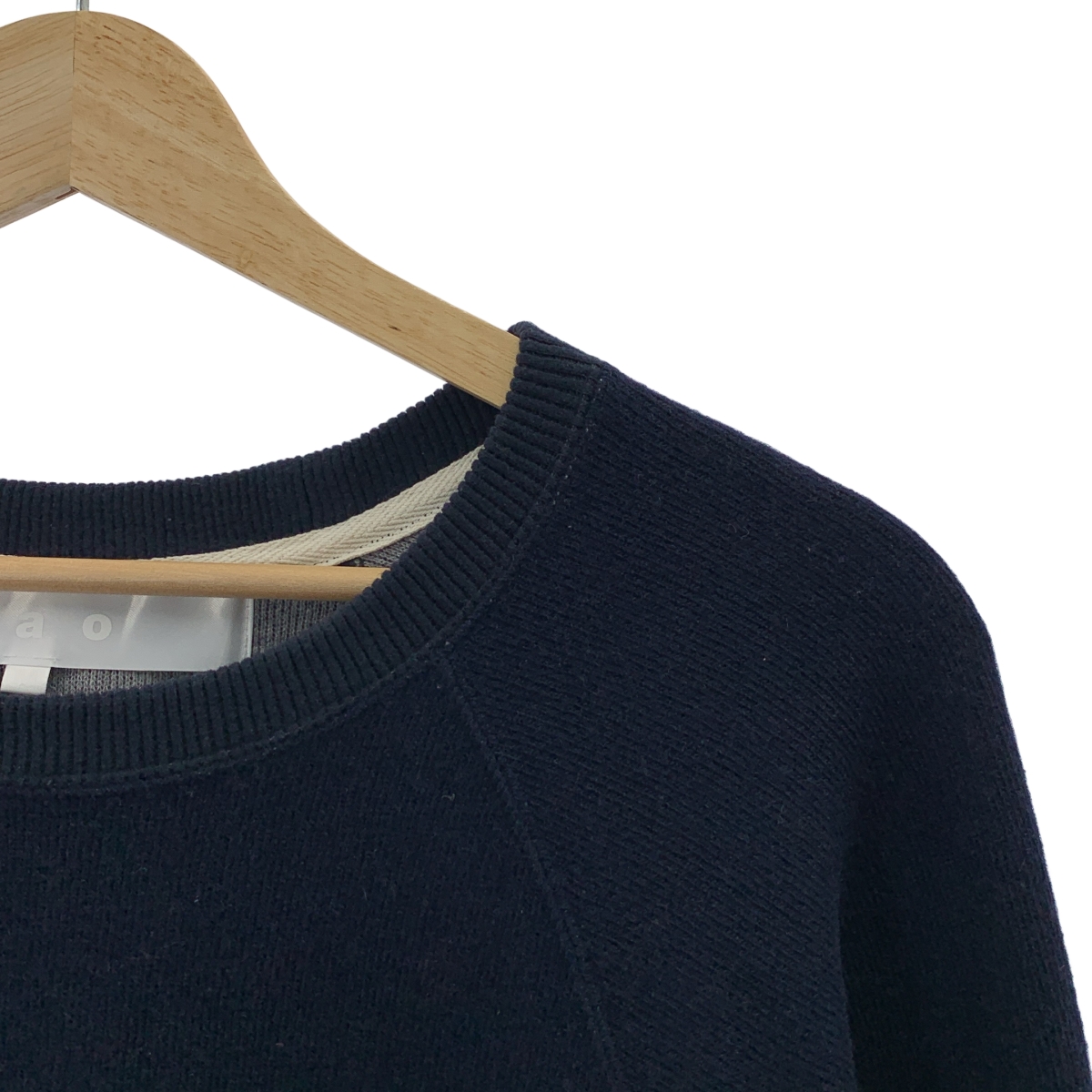 tao COMME des GARCONS / タオコムデギャルソン ウール ラグランスリーブ トレーナー