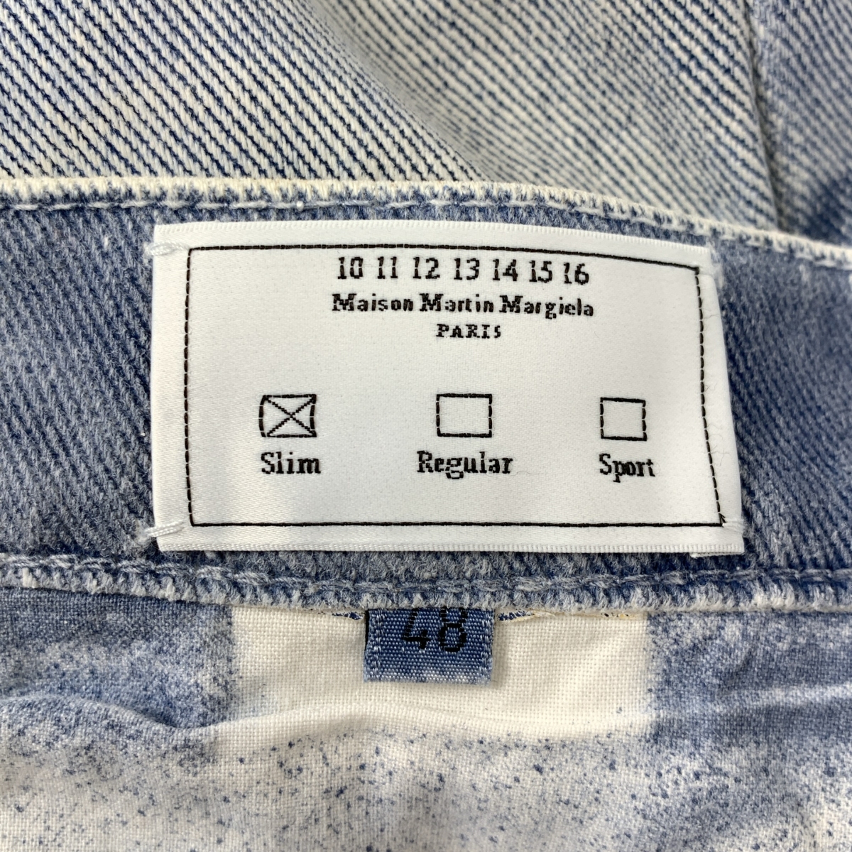 Maison Martin Margiela / メゾンマルタンマルジェラ スリムフィット デニムパンツ