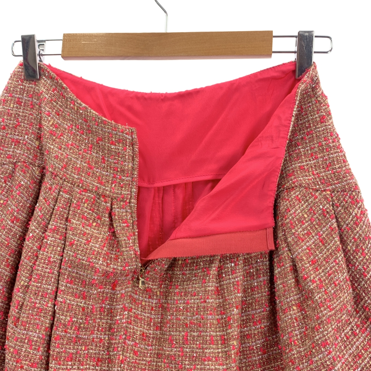 RED VALENTINO / レッドヴァレンティノ セットアップ / ツイード ジャケット タック スカート