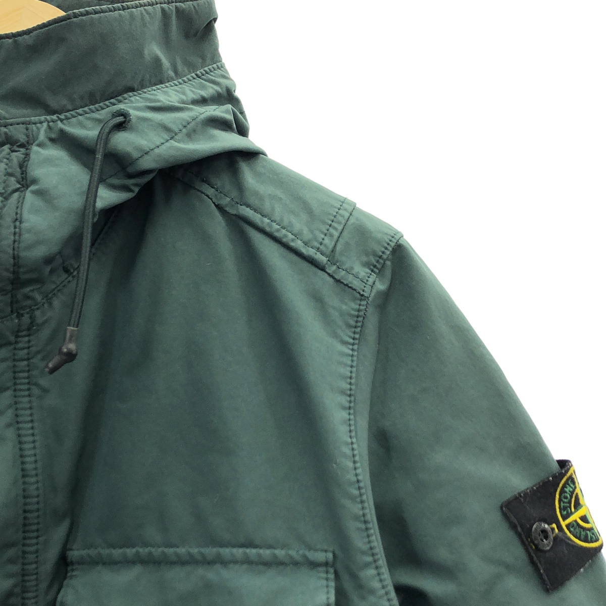 STONE ISLAND / ストーンアイランド DAVID-TC ムートンライナー フーデッド ダウンブルゾン