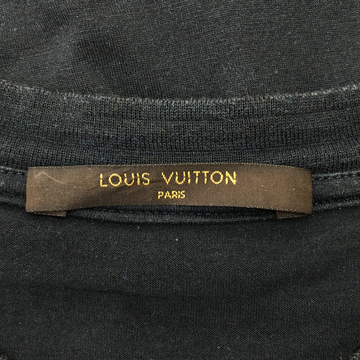 Louis Vuitton / ルイヴィトン コットン ロゴ プリント Tシャツ