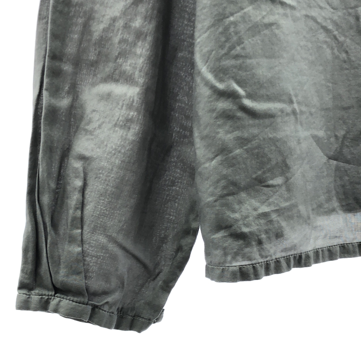 veritecoeur / ヴェリテクール コットン ノーカラー シャツ