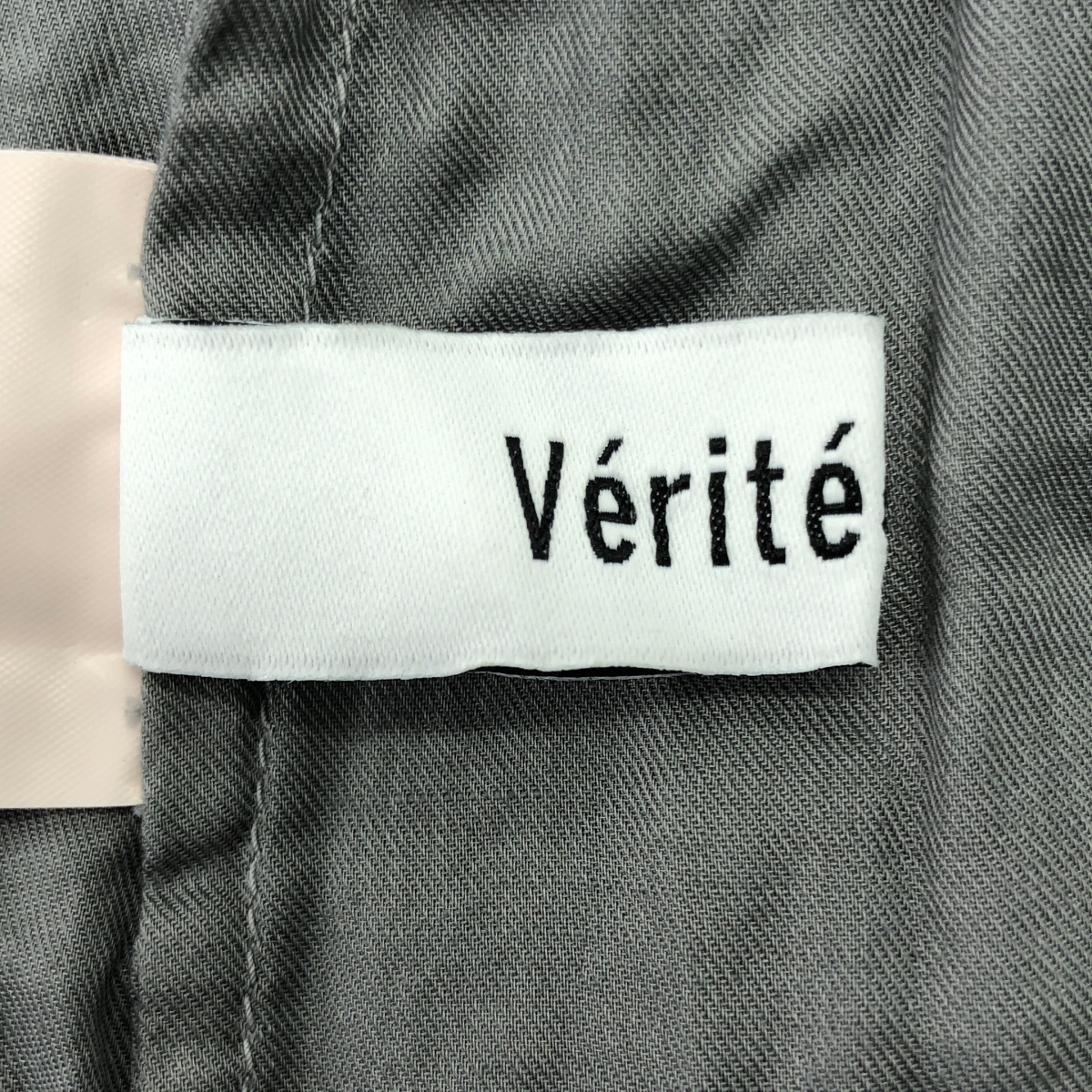 veritecoeur / ヴェリテクール コットン ノーカラー シャツ