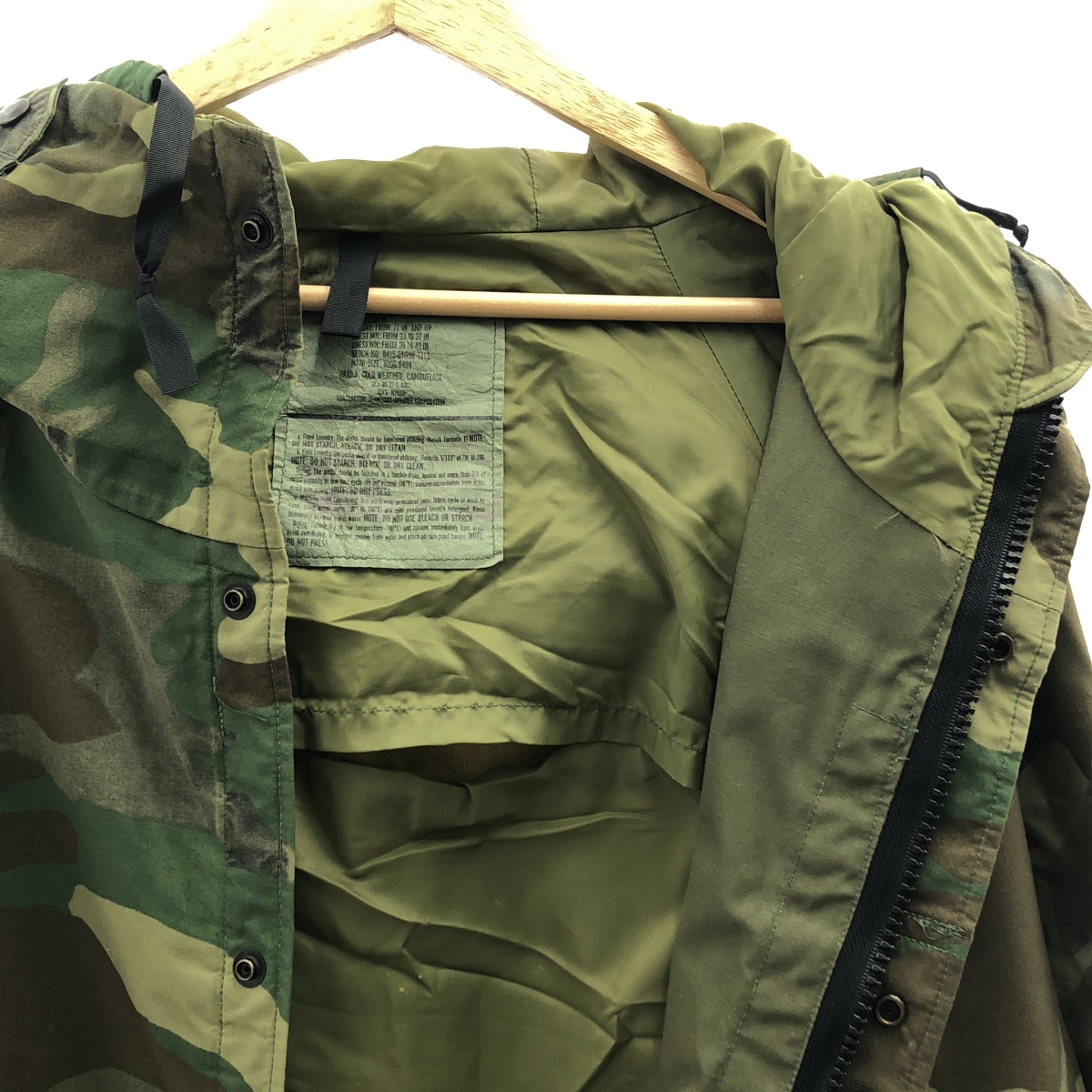 U.S.ARMY / アメリカ軍 1992年製 ヴィンテージ ECWCS GEN1 PARKA 後期型 エクワックス 迷彩 パーカー ジャケット