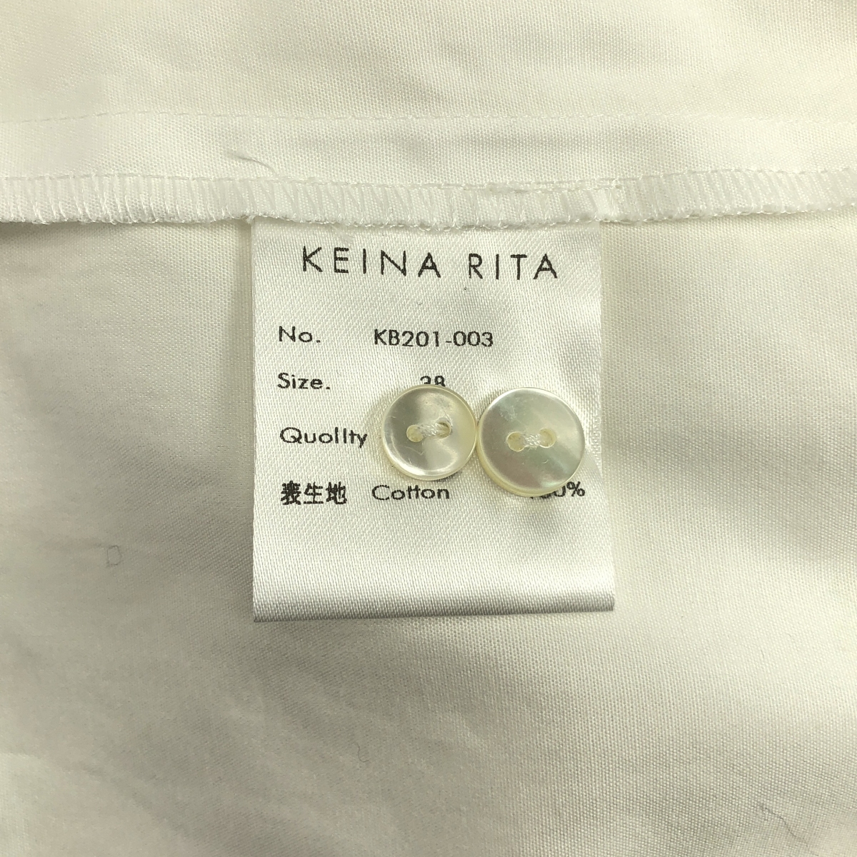 その他 スカラップ ブラウス