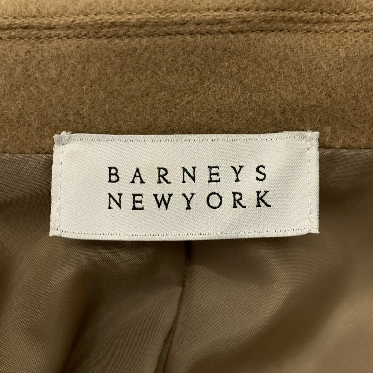 BARNEYS NEWYORK / バーニーズニューヨーク カシミヤ ステンカラーコート