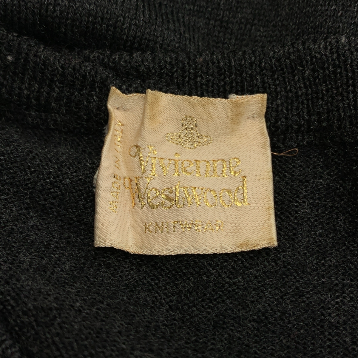 Vivienne Westwood / ヴィヴィアンウエストウッド GOLD LABEL アーガイル 半袖 ニット