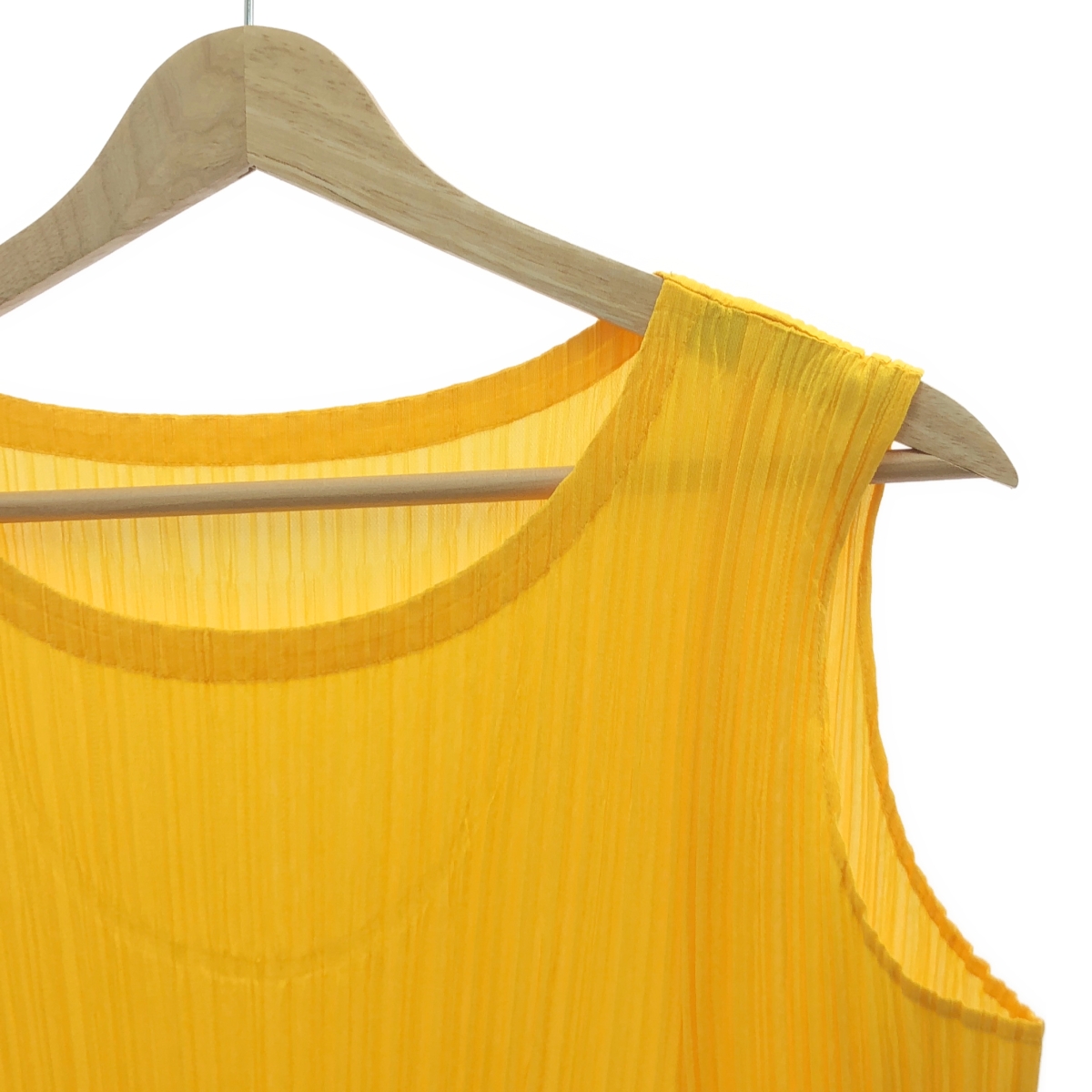 PLEATS PLEASE ISSEY MIYAKE / プリーツプリーズイッセイミヤケ プリーツ フレア ノースリーブ ワンピース
