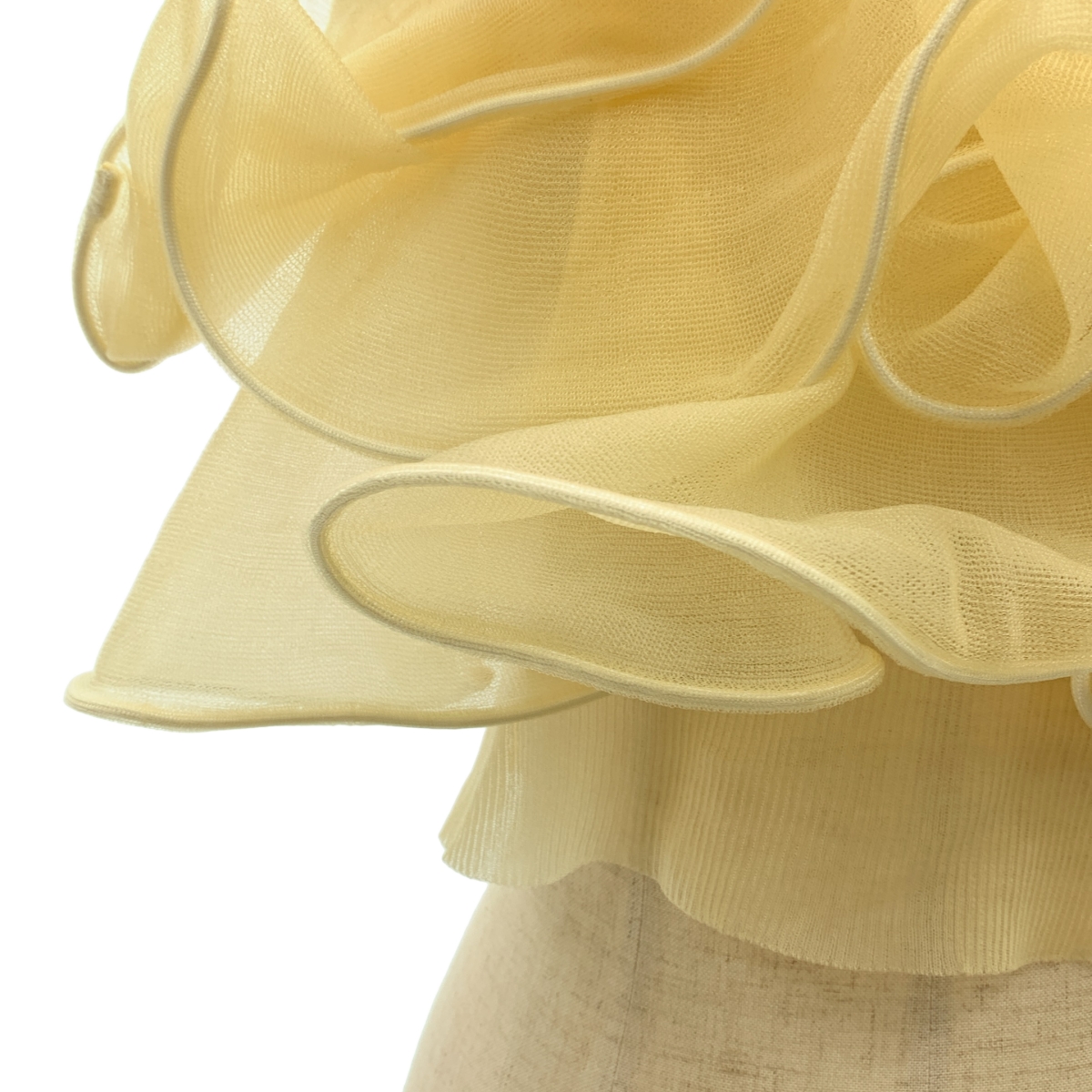 ENFOLD / エンフォルド SUKERU ラッフルキャミTOP ビスチェ