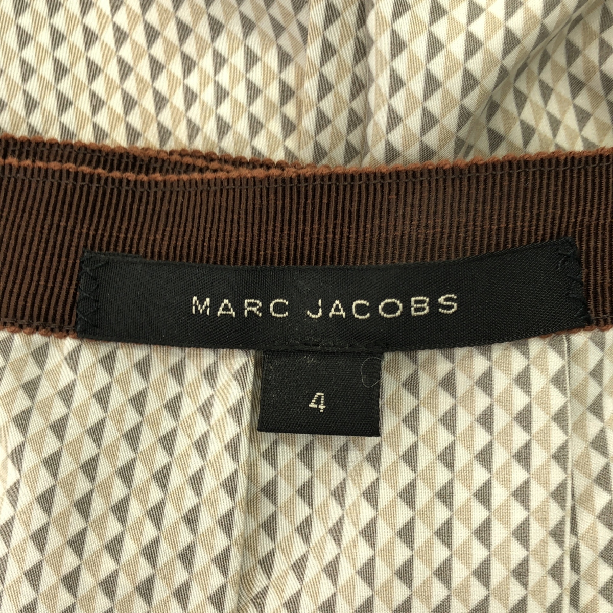 MARC JACOBS / マークジェイコブス silk 100％ / シルク 総柄 プリーツ スカート