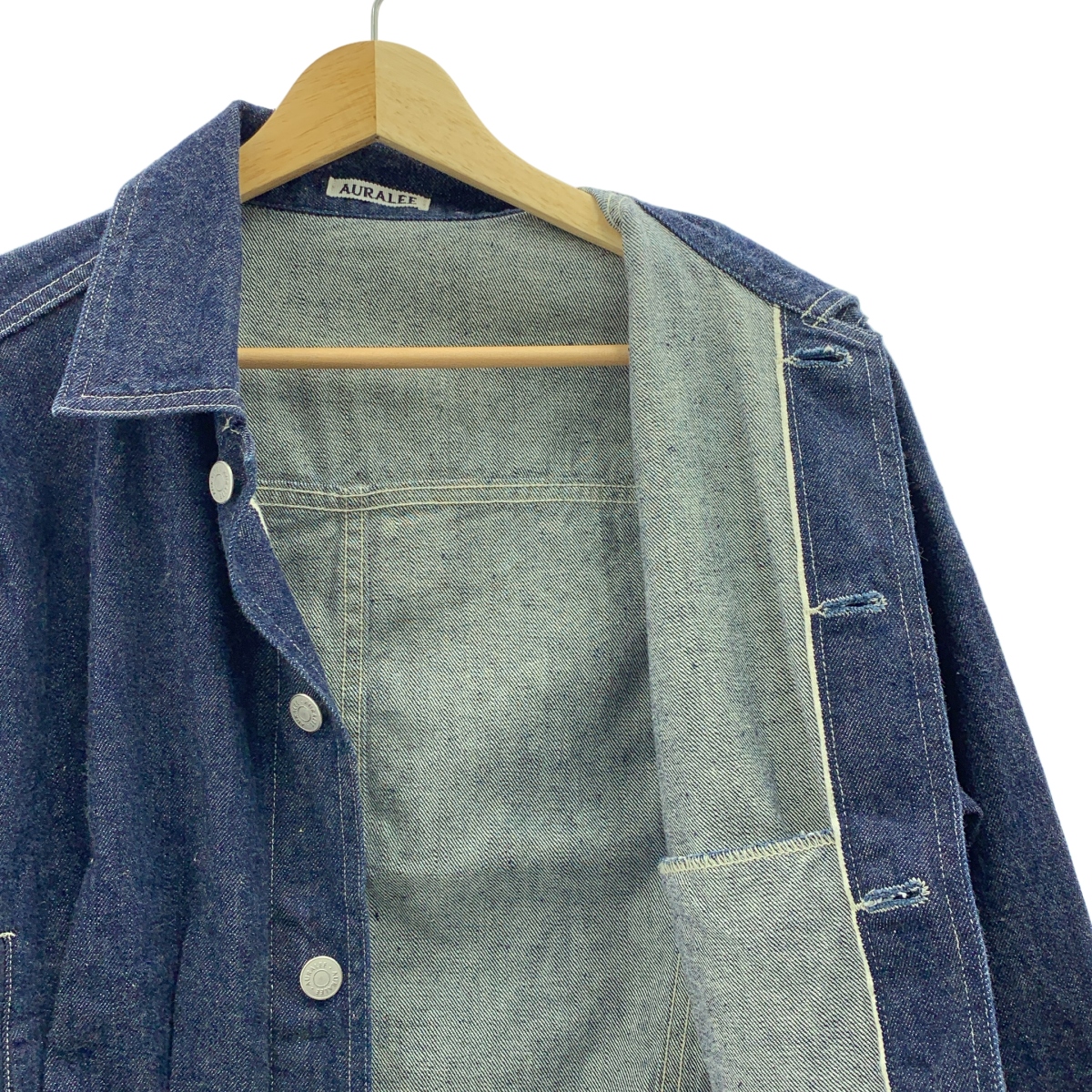 AURALEE / オーラリー SELVEDGE LIGHT DENIM BLOUSON / セルビッチ デニム ブルゾン ジャケット