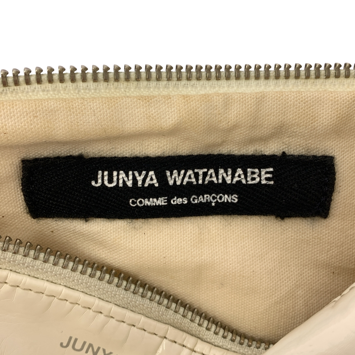JUNYA WATANABE COMME des GARCONS / ジュンヤワタナベ パテントレザー トライアングル バッグ