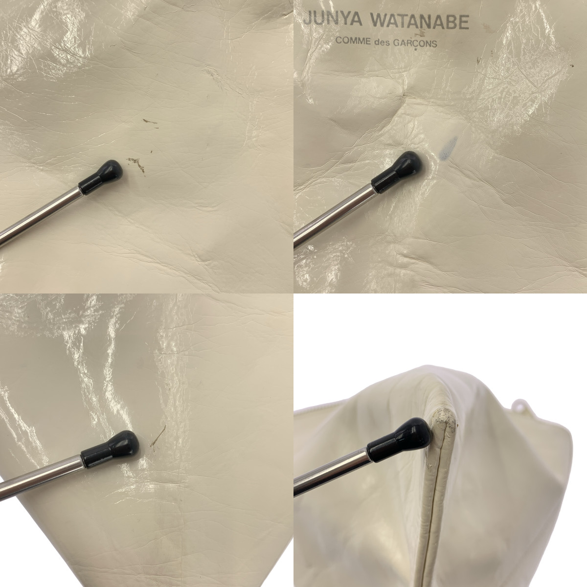 JUNYA WATANABE COMME des GARCONS / ジュンヤワタナベ パテントレザー トライアングル バッグ