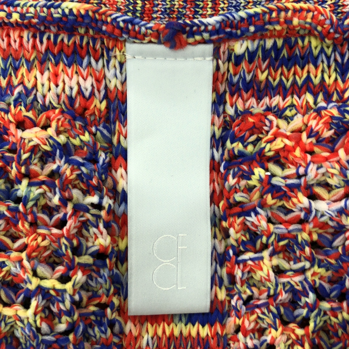 CFCL / シーエフシーエル LATTICE KNIKAT CROPPED CARDIGAN / カーディガン