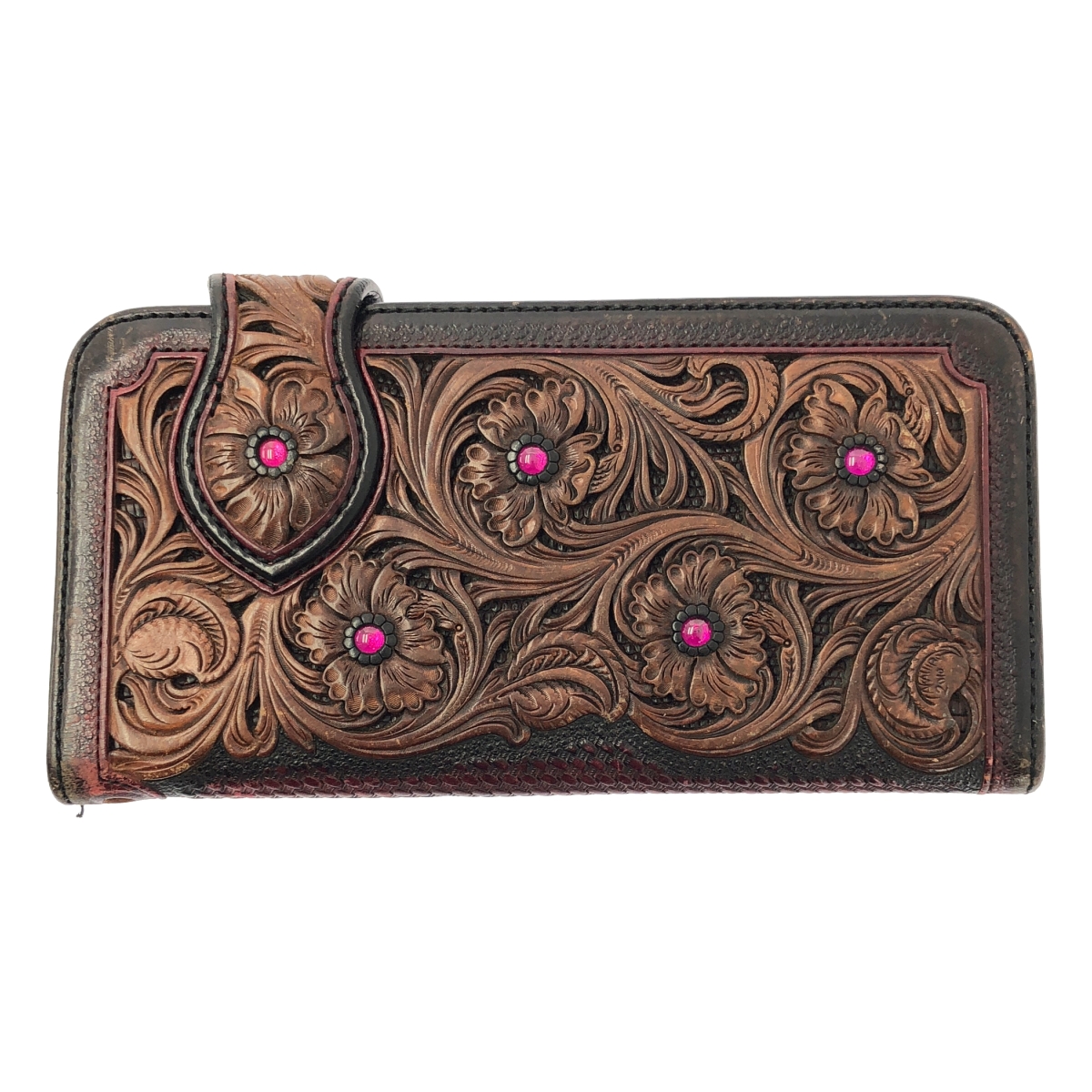 FUNNY / ファニー レザー ライダース ウォレット 財布