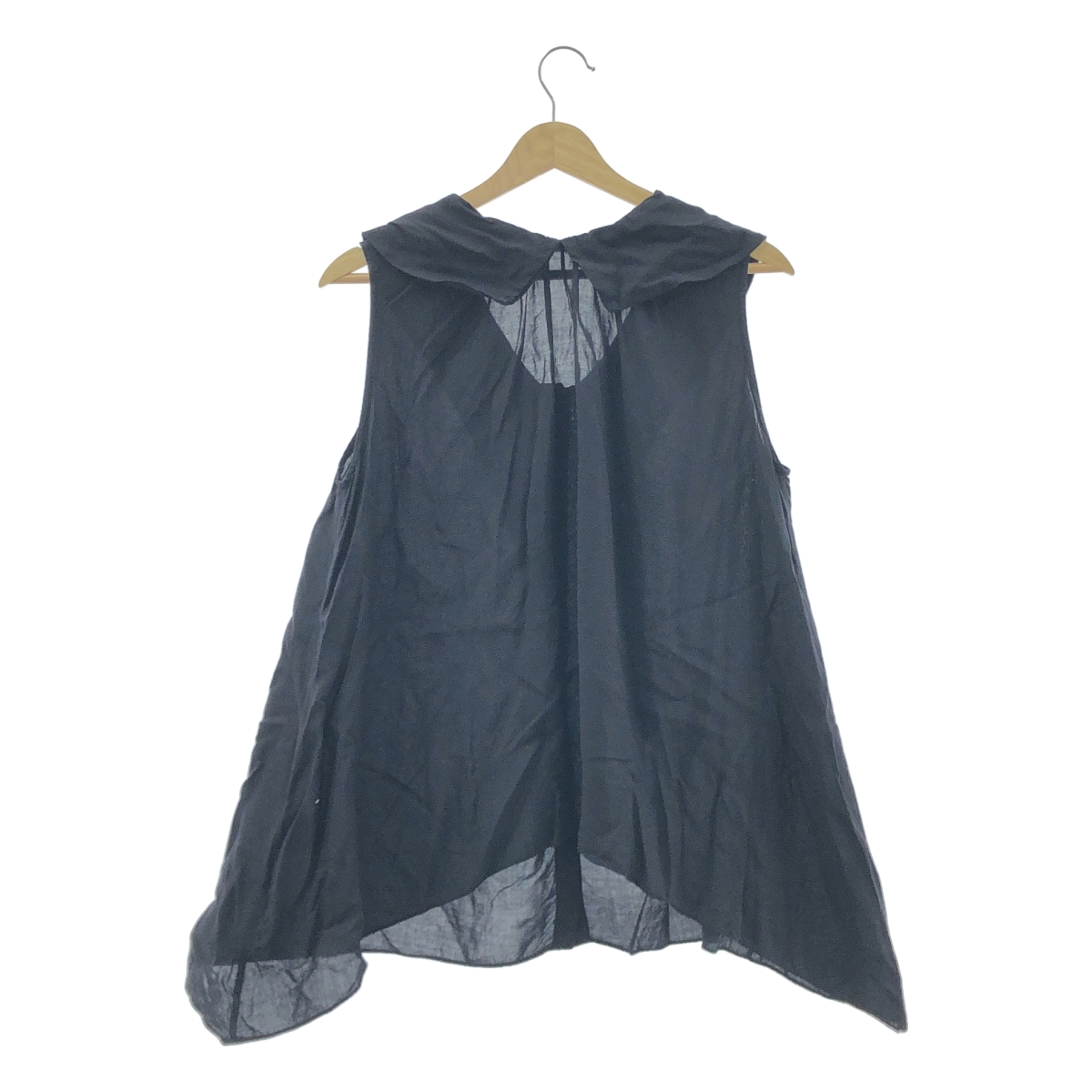 SACRA / サクラ ボウタイ ノースリーブ テンセル ブラウス