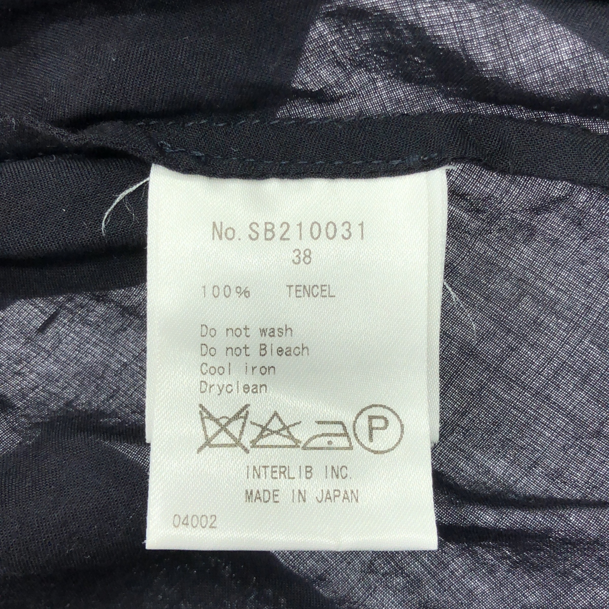 SACRA / サクラ ボウタイ ノースリーブ テンセル ブラウス