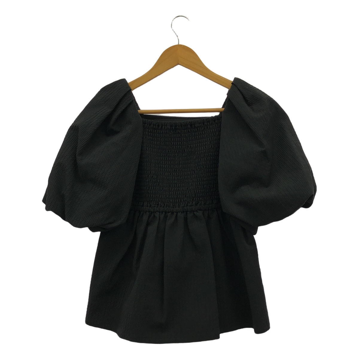 JENNE / ジェンヌ 2WAYオフショルパフギャザーブラウス
