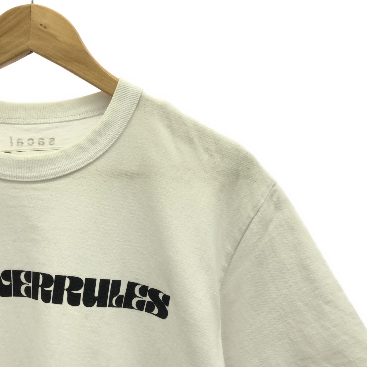 sacai / サカイ ロゴ クルーネック Tシャツ カットソー