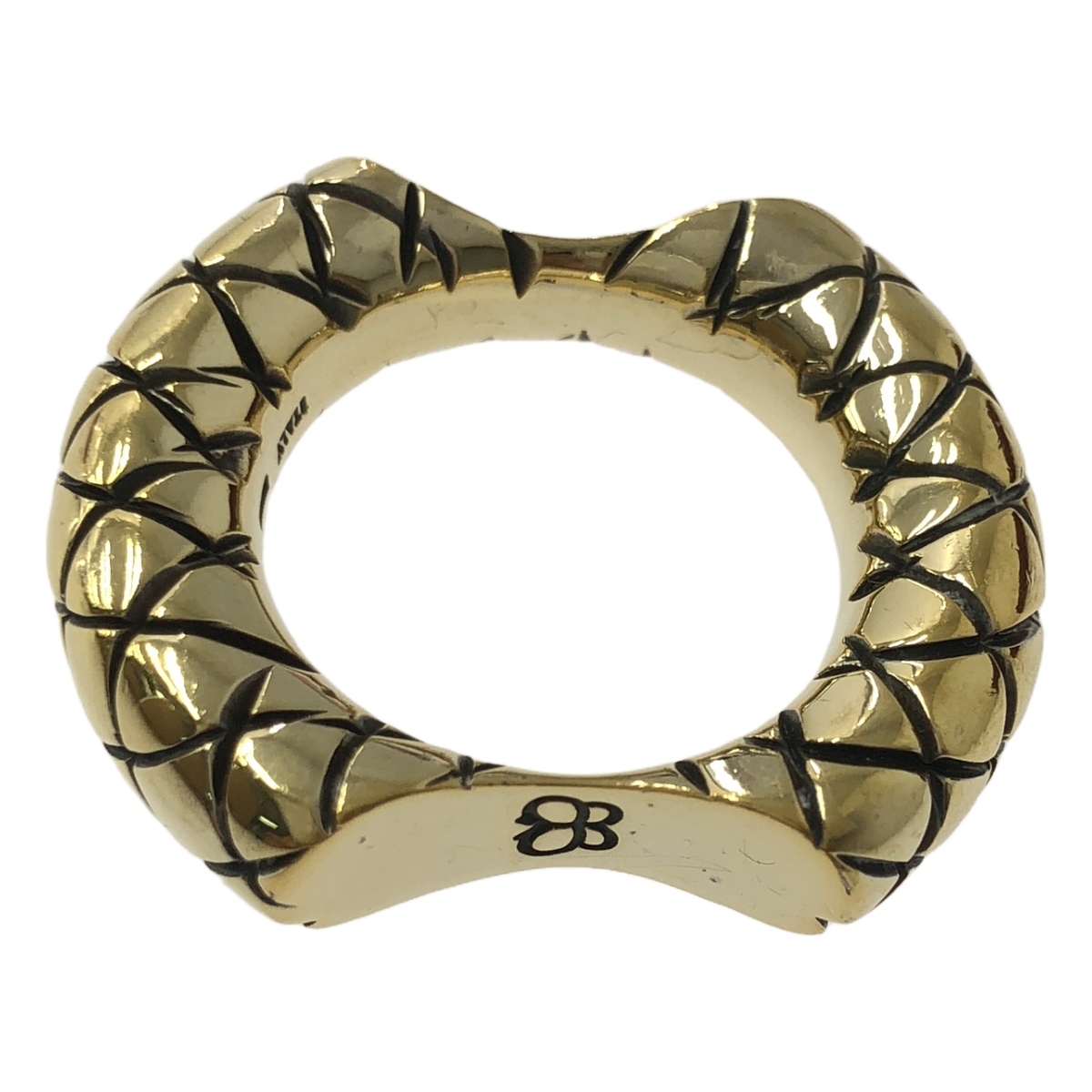 BOTTEGA VENETA / ボッテガヴェネタ 925 イントレチャート ダブルカットリング