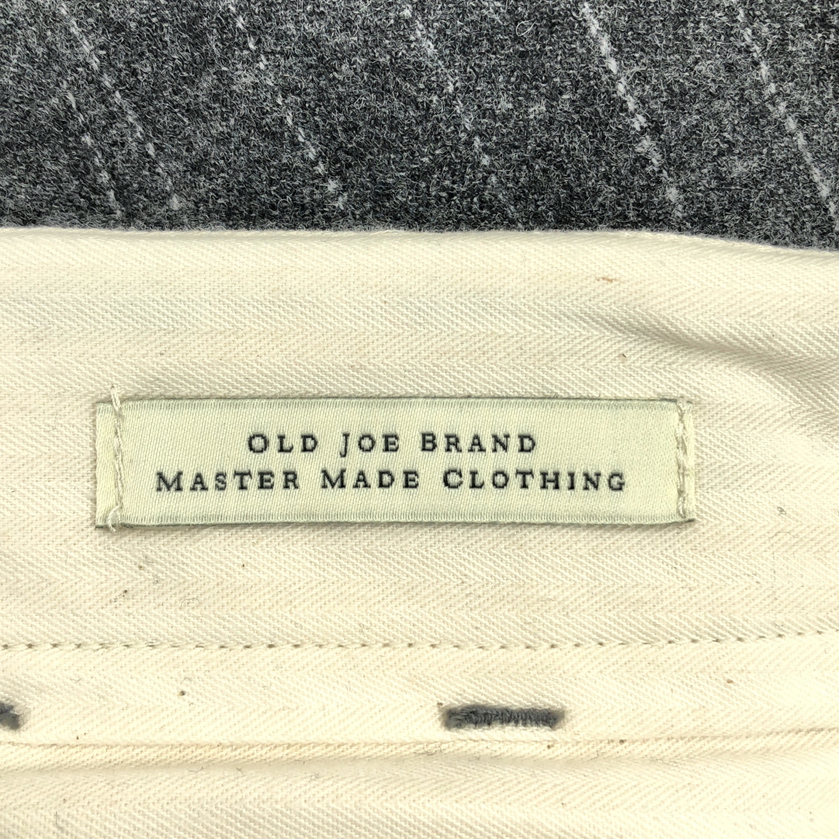 OLD JOE BRAND / オールドジョー ウール ストライプ スラックス