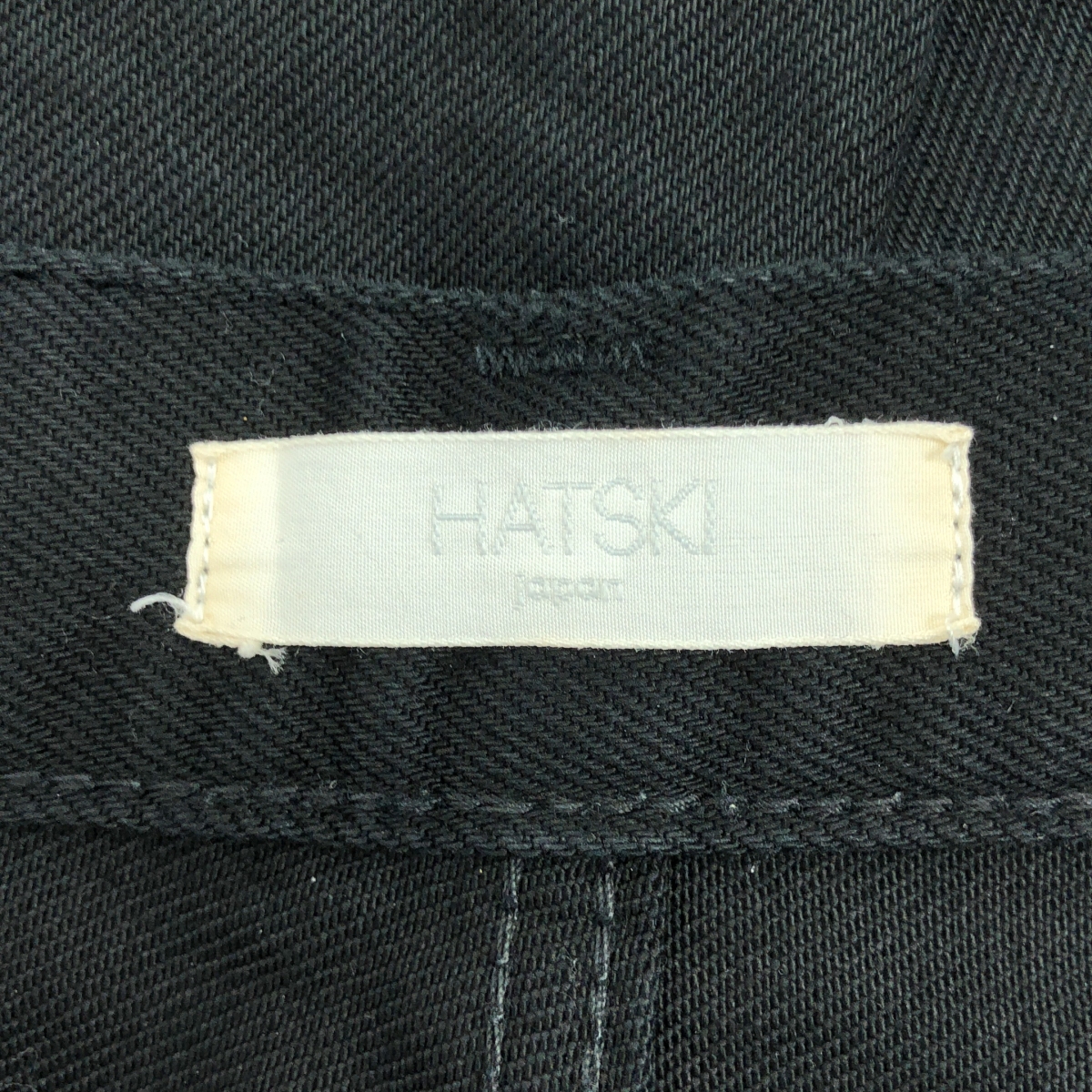 HATSKI / ハツキ Regular Tapered Denim レギュラー テーパード デニムパンツ