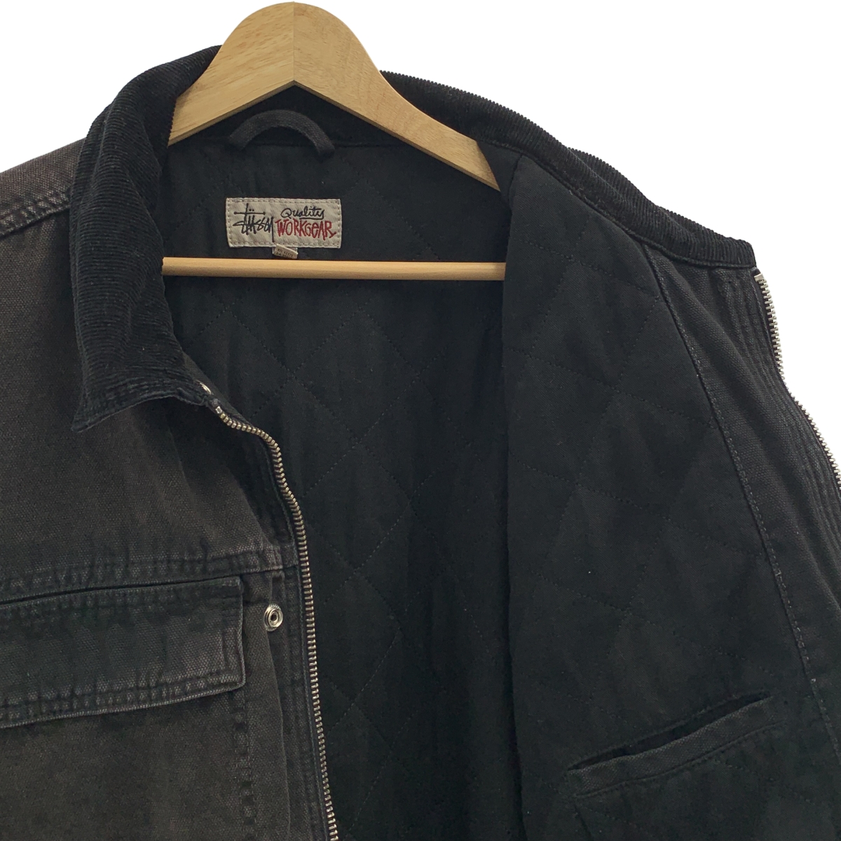 STUSSY / ステューシー WASHED CANVAS SHOP JACKET ショップ ジャケット