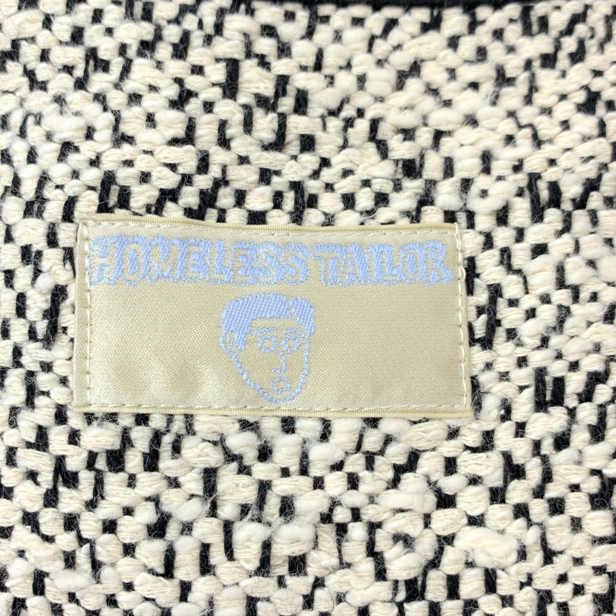 HOMELESS TAILOR / ホームレステイラー CHECK BARBER VEST チェックバーバーベスト