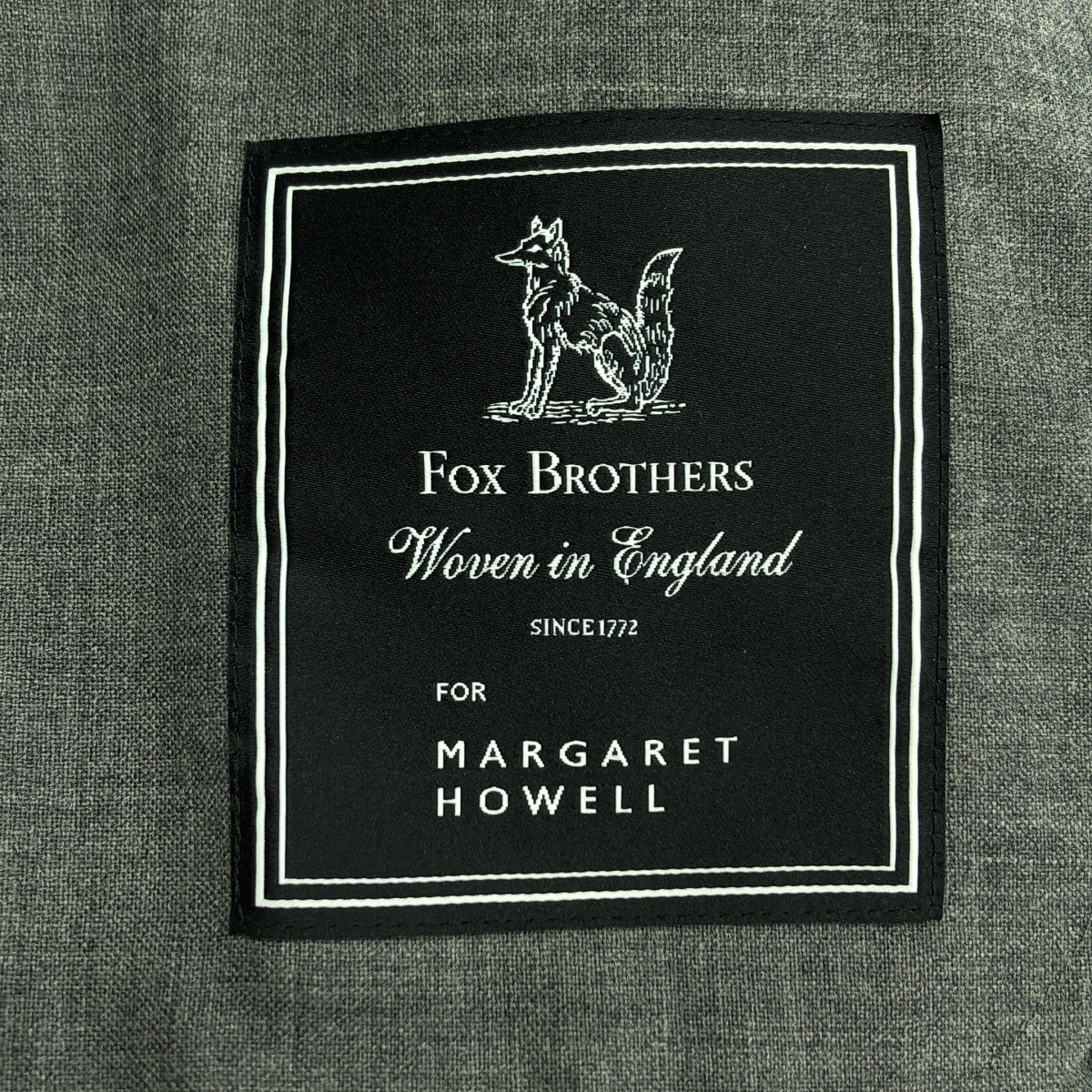 MARGARET HOWELL / マーガレットハウエル FOX BROTHERS社製 SUMMER WOOL プリーツ ワンピース